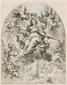 Coronation of Mary by Cornelis Schut