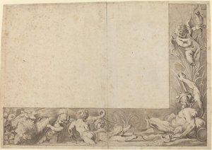 River God with Putti