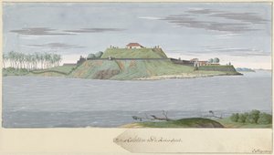 Fort Caliture on Ceylon, Seen from the River