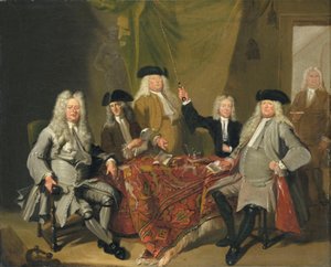 The Inspectors of the Collegium Medicum by Cornelis Troost