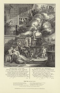 The death of Dido by Cornelis Troost