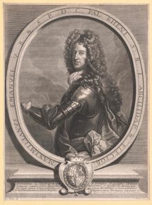 Elector Maximilian II Emanuel of Bavaria (engraving) by Cornelis Vermeulen