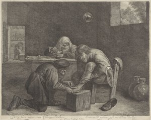 Man at a Doctor by Cornelis Visscher (II)