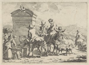 Resting Place by Cornelis Visscher (II)