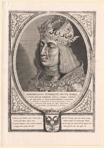 Holy Roman Emperor Maximilian I by Cornelis Visscher