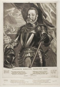 Lodewijk Boisot, Admiral of Zeeland, plate 4 from Quatuor Personae