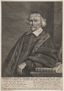 Robert Junius by Cornelis Visscher
