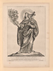 Saint Liduina, from Saints of the North and South Netherlands
