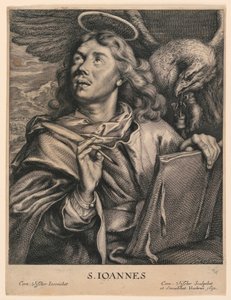 St. John the Evangelist by Cornelis Visscher