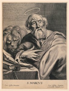 St. Mark (S. Marcvs) by Cornelis Visscher