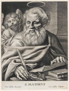 St. Matthew by Cornelis Visscher
