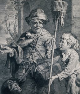 The Rat Poison Peddler by Cornelis Visscher