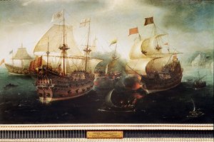 Scene of Naval Battle