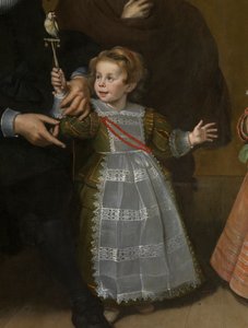 Portrait of a Family by Cornelis de (follower of) Vos