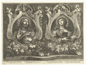 Christ and Mary by Cornelis de Bout (possibly)