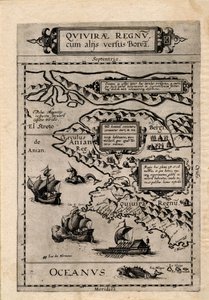 Quivirae regnum with others towards the north