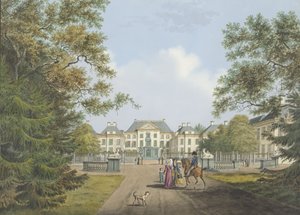 View of the Het Loo Palace by Cornelis de Kruyff