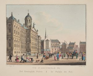 View of Amsterdam No.1. The Royal Palace by Cornelis de Kruyff