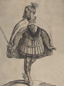 Svevus, from the series Peplus, sive Gothorum, Heruolorum by Cornelis de Visscher