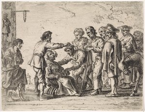 The Quack, Genre Scenes (series title) by Cornelis de Wael