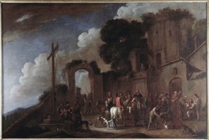 The Seven Works of Corporal Mercy: To Give Drink to the Thirsty, after 1625 by Cornelis de Wael