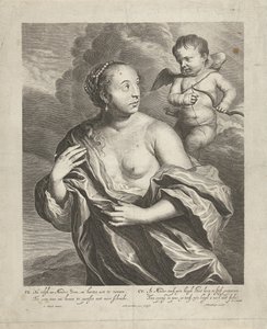 Venus and Cupid by Cornelis van Dalen (II)