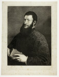Portrait of the Poet Pietro Aretino, from Cabinet Reynst