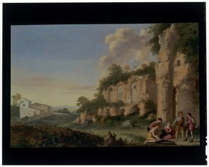 Cardsharps in a Landscape