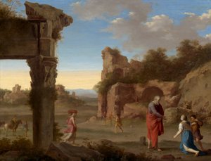 The Prophet Elijah and the Widow of Zarephath, c.1630