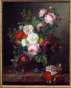 Flower Vase by Cornelis van Spaendonck