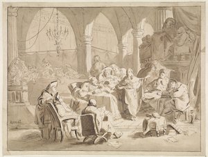 Christ as a Twelve-Year-Old in the Temple by Cornelis van der Griendt