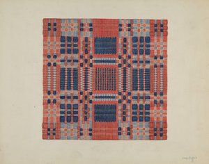 Coverlet (Section) by Cornelius Christoffels