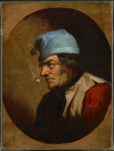 Habitant with Blue Tuque and Pipe, c.1855
