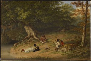 Midday Rest by Cornelius Krieghoff