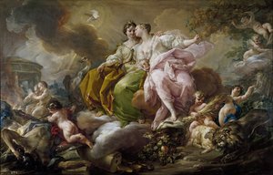 Justice and Peace by Corrado Giacquinto