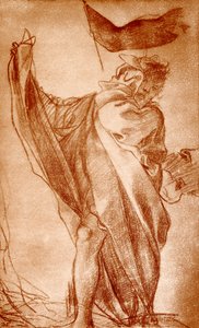 Design for an Apostle Figure for the Cathedral Dome at Parma by Antonio da Correggio
