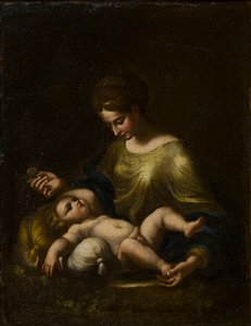 The Madonna and Child by Correggio