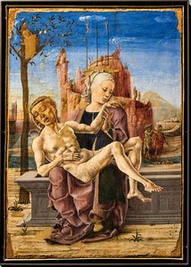 Lamentation, by Cosmè Tura, c.1460