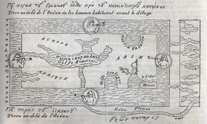 Planisphere by Cosmas (after)