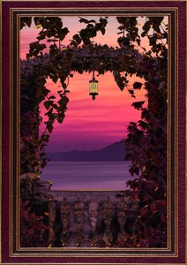Romantic Sunset Arch by CosmoZach