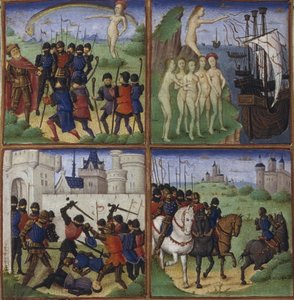 Illustration for the Epic The Aeneid by Virgil