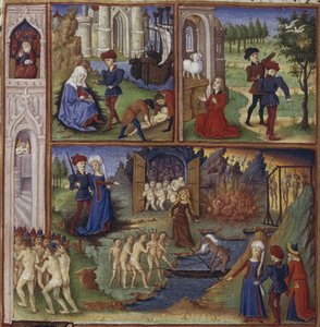 Illustration for the Epic The Aeneid by Virgil, 1450-1499