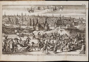 Vologda From: Historisch Verhael, of Beschryving van de Voyagie, 1677 by Coyet