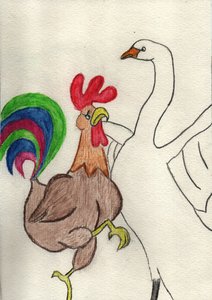 The Two Proud Ones by Crazy Artist