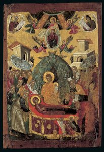 The Dormition of the Virgin by Cretan School