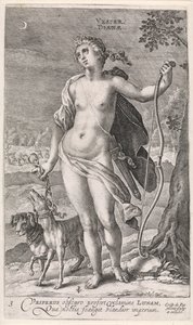 Evening (The Four Times of the Day) by Crispijn van de Passe (I)