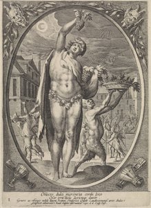Bacchus by Crispijn van de Passe (I)