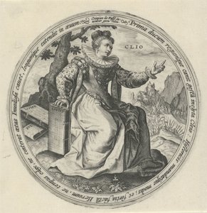 Clio by Crispijn van de Passe (I)