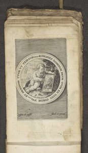 Putto with Tablet Putti Representing the Word of God Verbum Dei