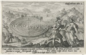 Theseus and Ariadne by Crispijn van de Passe (I)